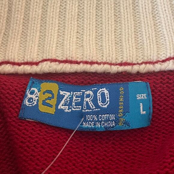 Vintage striped half zip up - Picture 6 of 6